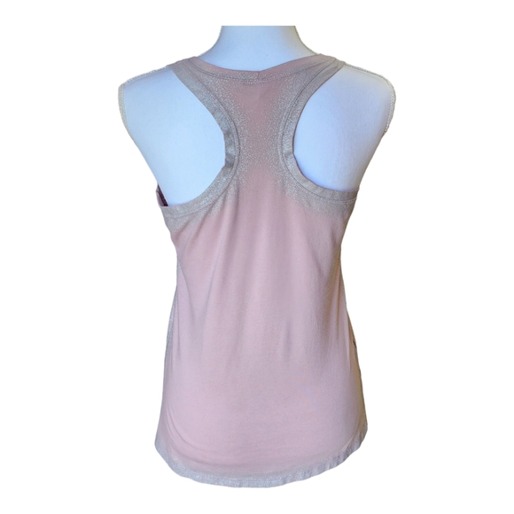 Fabletics Women's Laurel Tank Top, Mauve/Silver Shimmer, Size Small, S - Picture 5 of 12